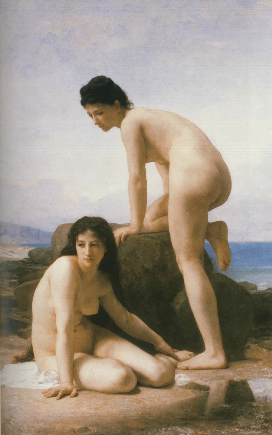 Les Deux Baigneuses (1884) - Bouguereau