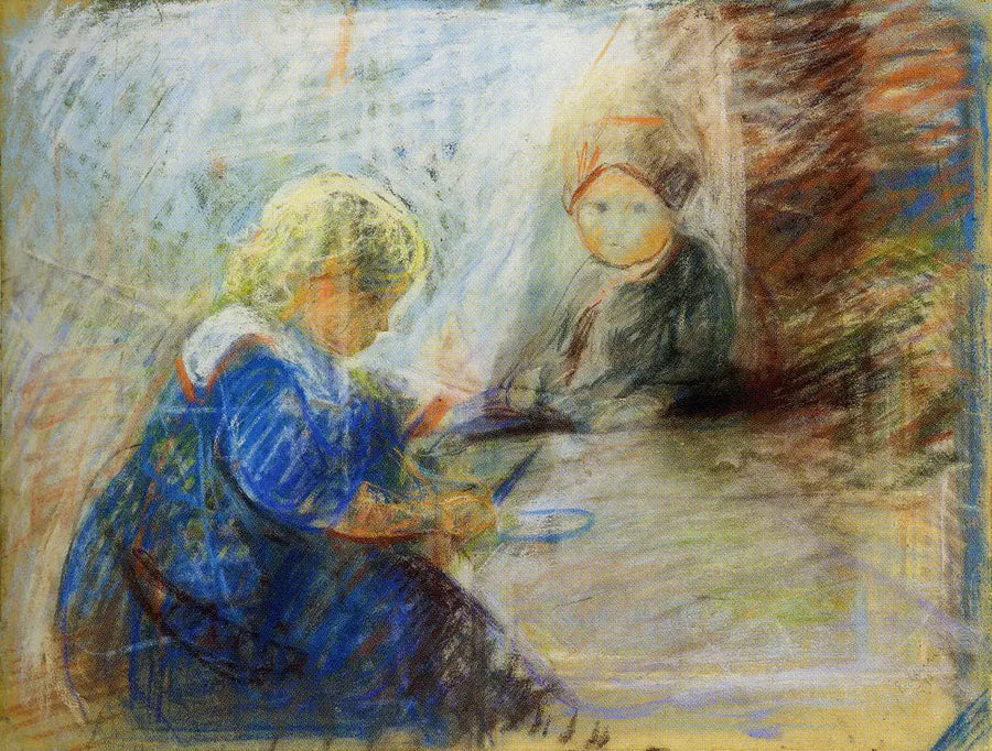 Deux Enfants - Edvard Munch