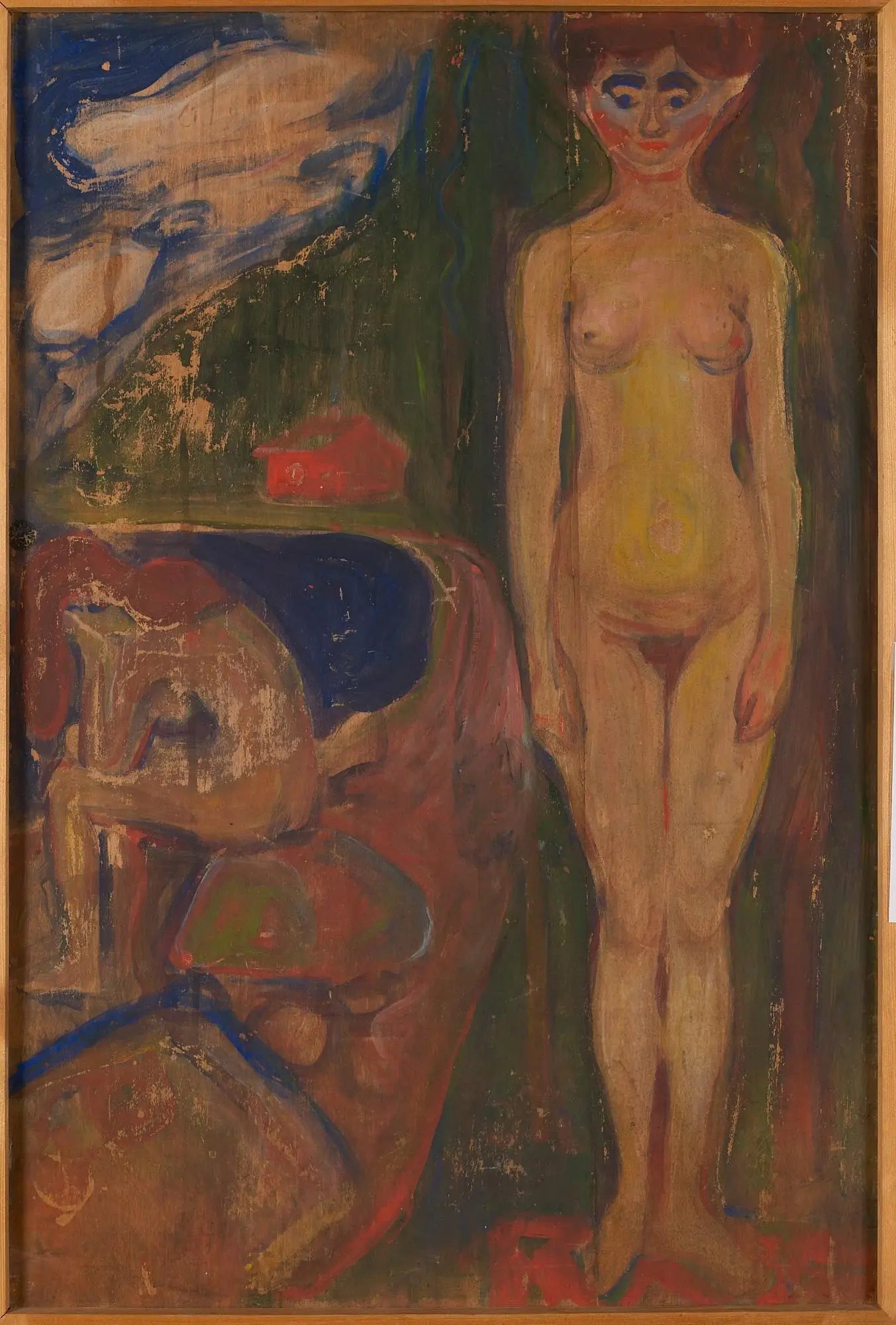 Reproduction du tableau « Deux Femmes. Étude symbolique - Edvard Munch » par Alpha Reproduction en peinture à l’huile