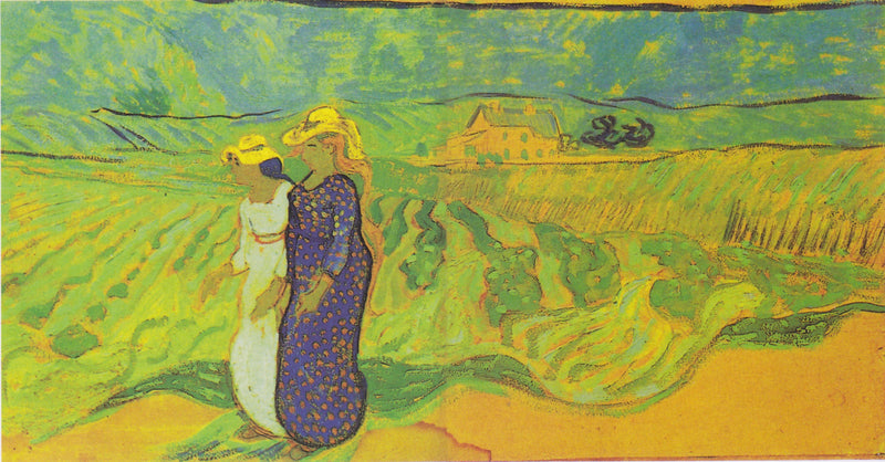 Deux Femmes à travers champs – Vincent van Gogh