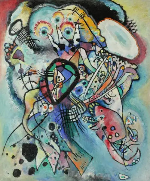 Deux ovales - Vassily Kandinsky
