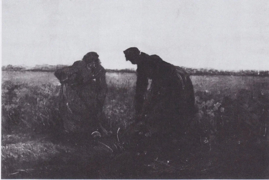 Deux Paysannes creusant, F96 – Van Gogh