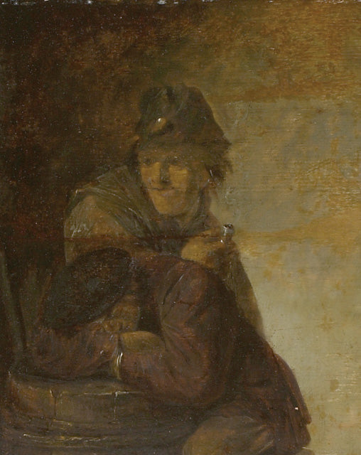 Deux paysans - Adriaen Brouwer image 1 copie de tableau peinte à la main