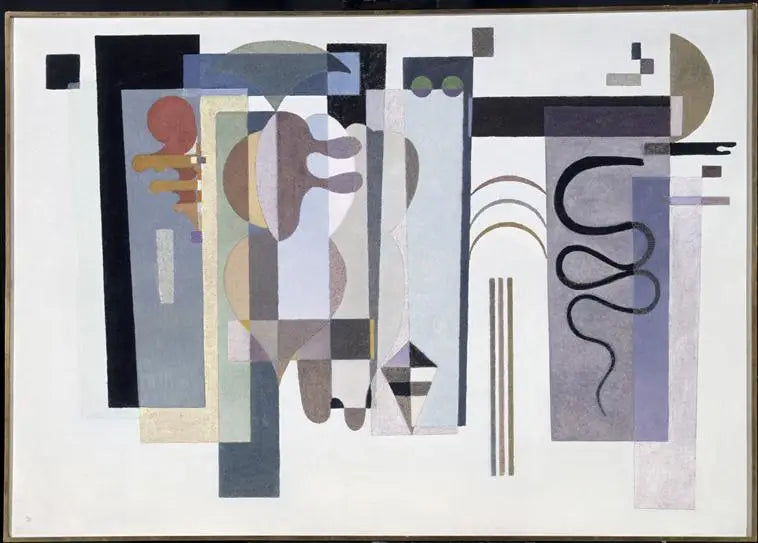 Deux points verts - Vassily Kandinsky