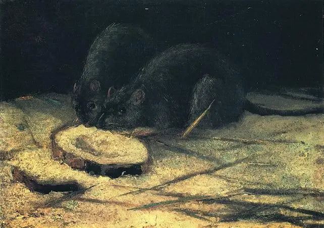 Deux rats - Vincent van Gogh