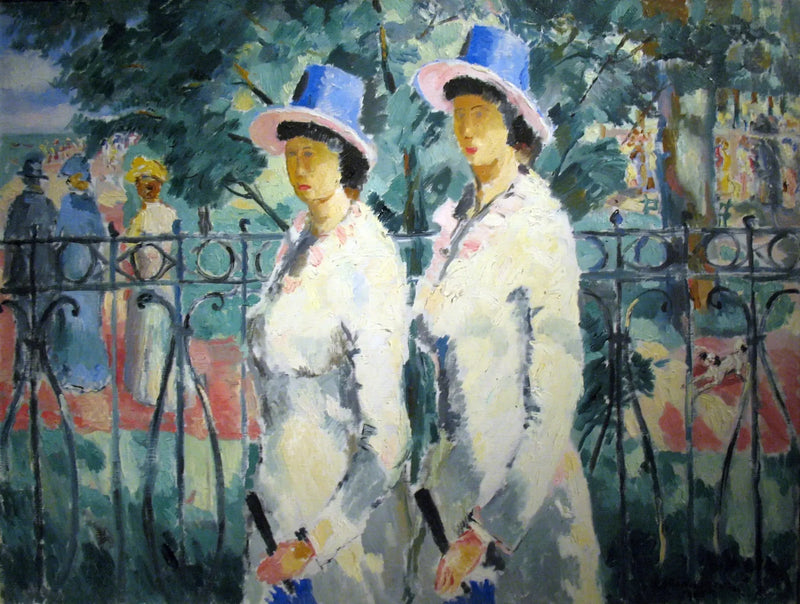 Deux sœurs II - Kazimir Malevich