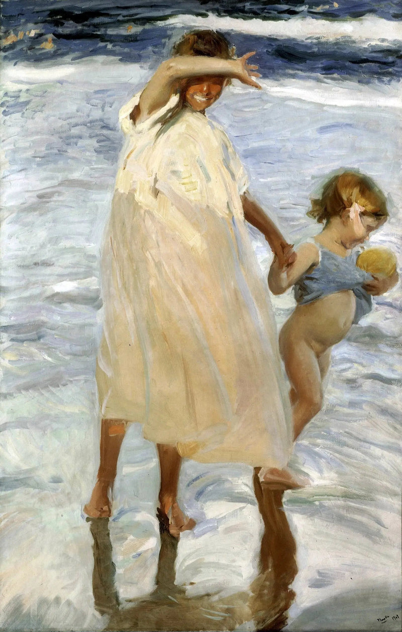 Deux sœurs, Valence - Joaquín Sorolla