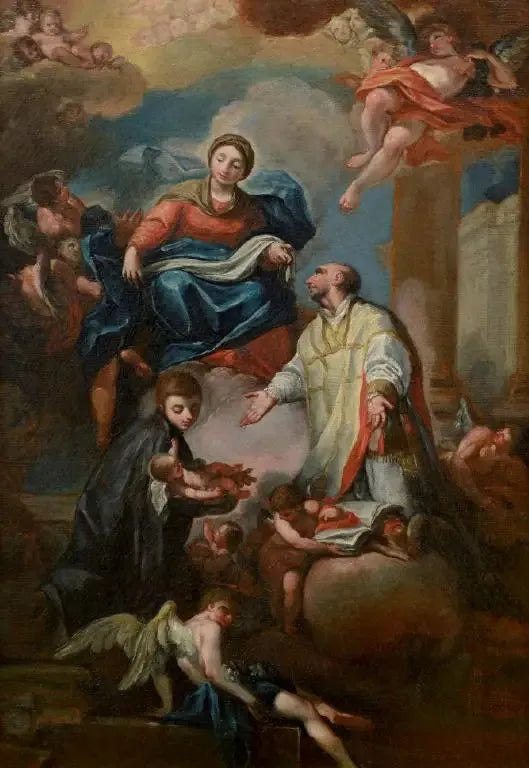 Deux saints en adoration - Giovanni Battista Tiepolo