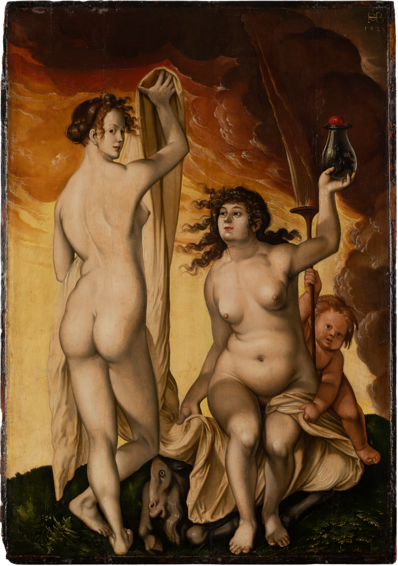 Deux sorcières - Hans Baldung Grien