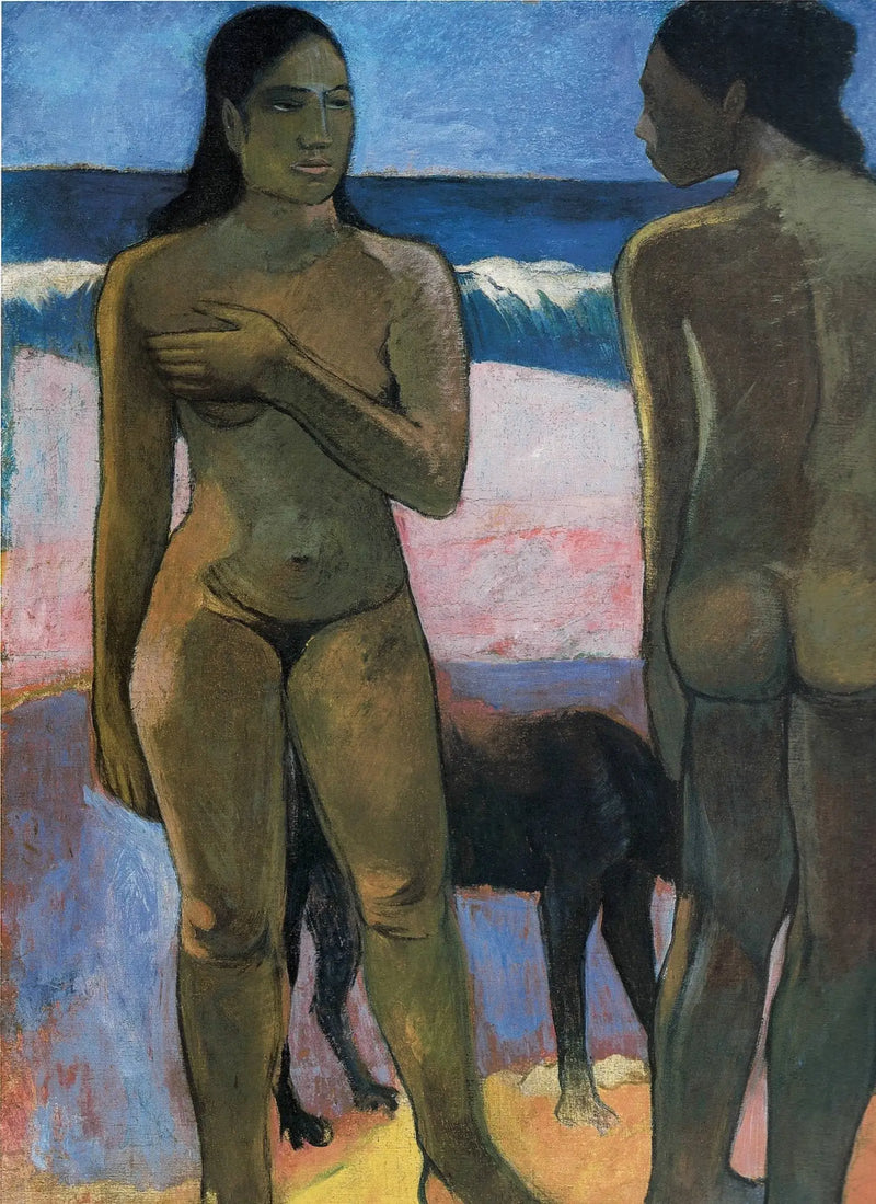 Deux Tahitiennes sur la plage - Paul Gauguin