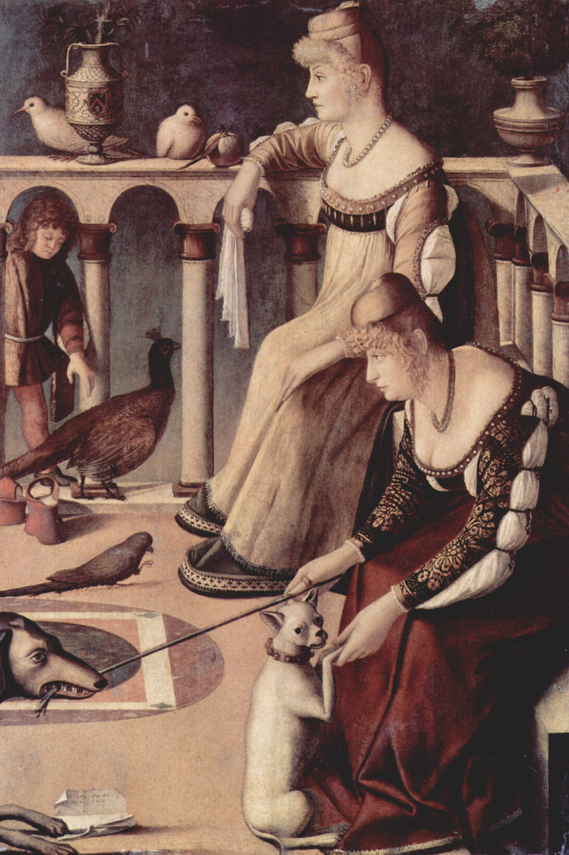 Deux Vénitiennes - Vittore Carpaccio
