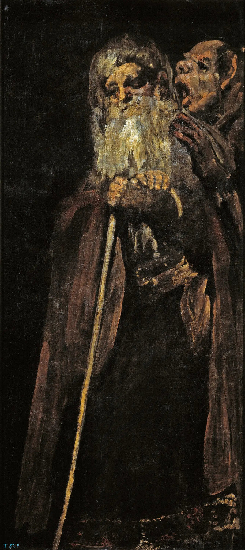 Deux Vieux - Francisco de Goya