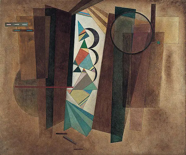 Développement en brun - Vassily Kandinsky