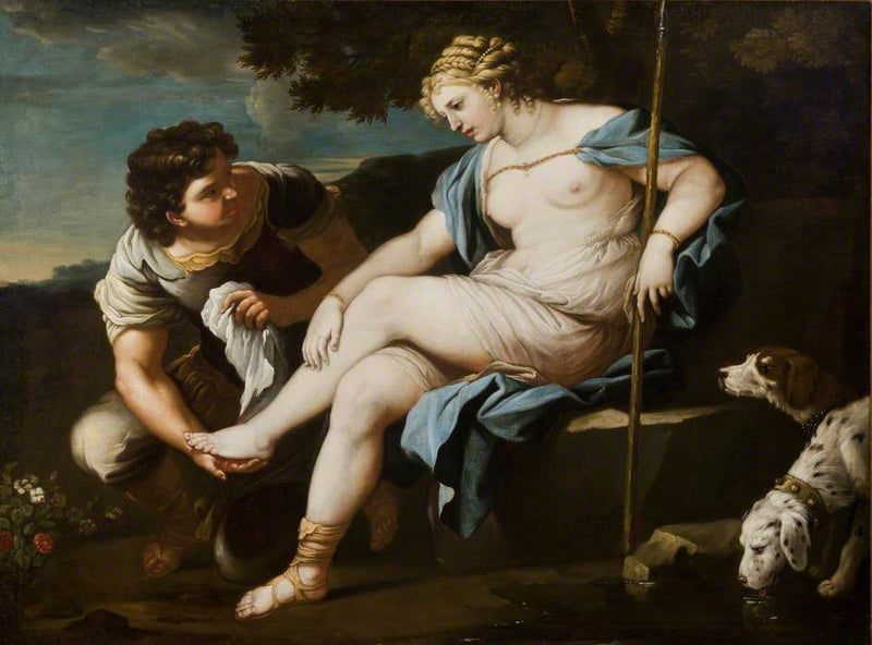 Diana se repose de la chasse - Luca Giordano