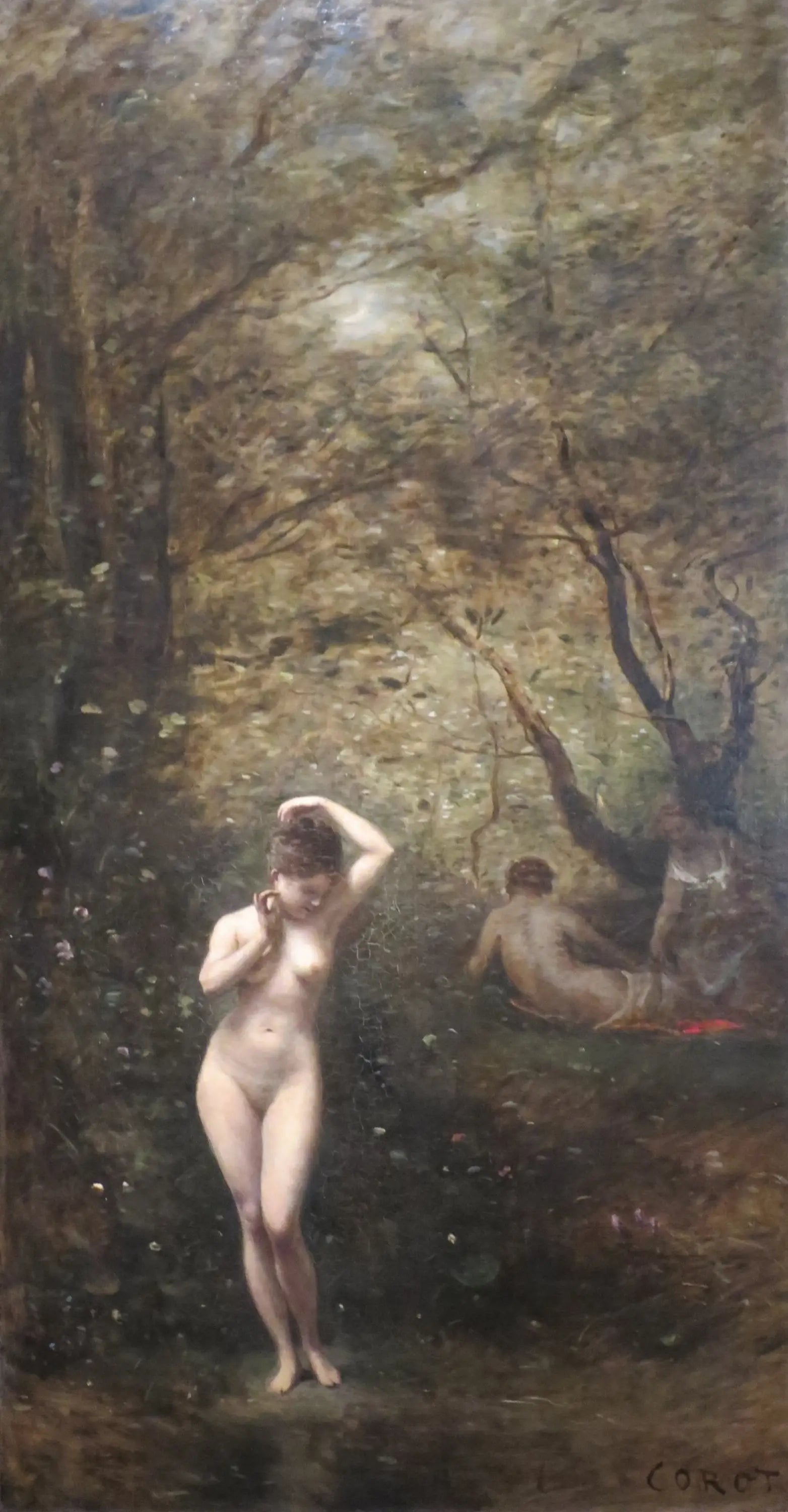 Diane au bain - Jean-Baptiste Camille Corot - Alpha Reproduction