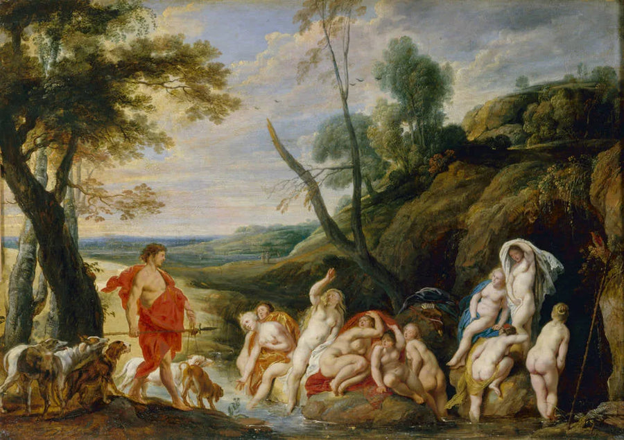 Diane et Actéon - Jacob Jordaens