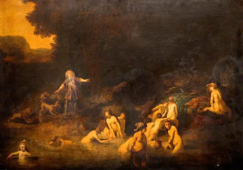 Diane et Actéon - Rembrandt