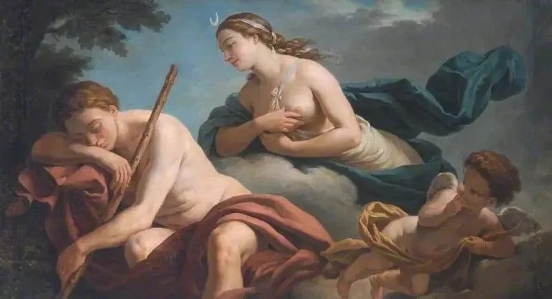Diane et Endymion, allégorie de la fidélité - Louis Jean François Lagrenée