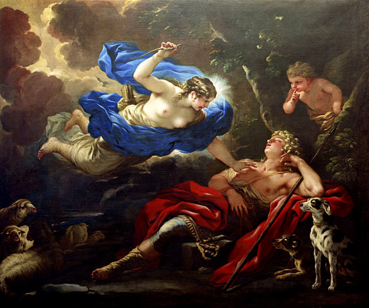 Diane et Endymion (Castelvecchio) - Luca Giordano - Alpha Reproduction
