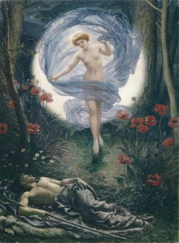 Diane et Endymion - Edward Poynter