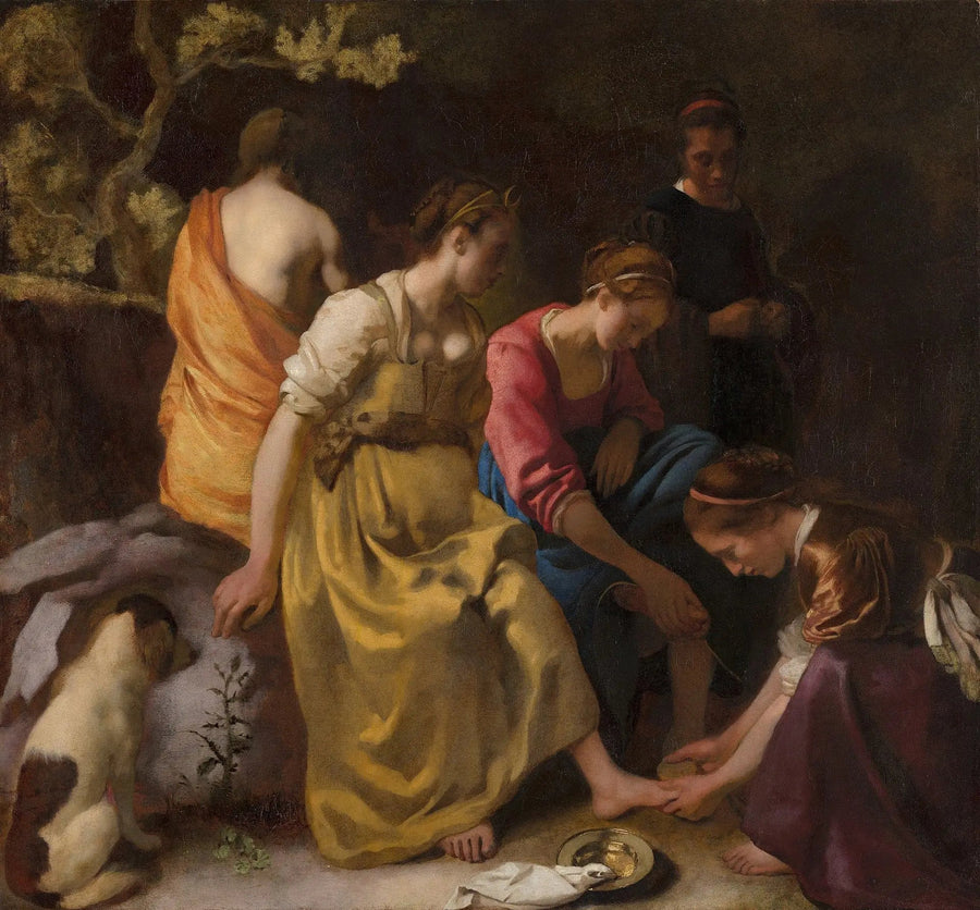 Diane et ses compagnes - Johannes Vermeer