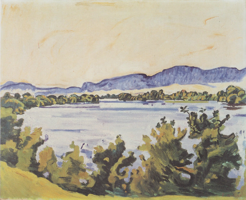 Die Aare bei Solothurn - Ferdinand Hodler