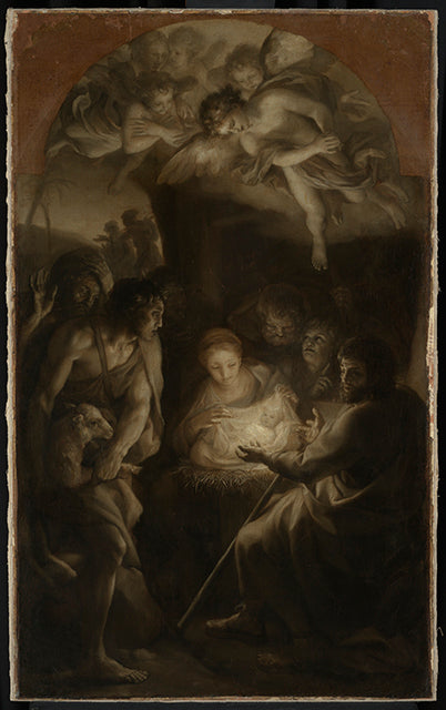 Die Anbetung der Hirten - Anton Raphael Mengs
