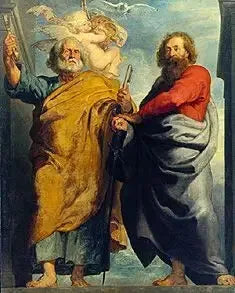Die Apostel Petrus und Paulus - Peter Paul Rubens