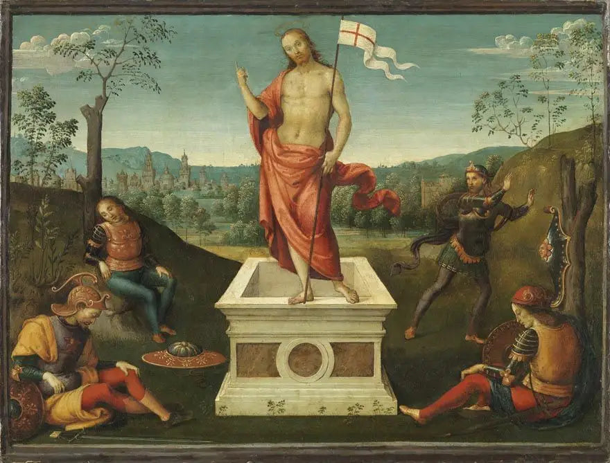 Die Auferstehung Christi - Pietro Perugino