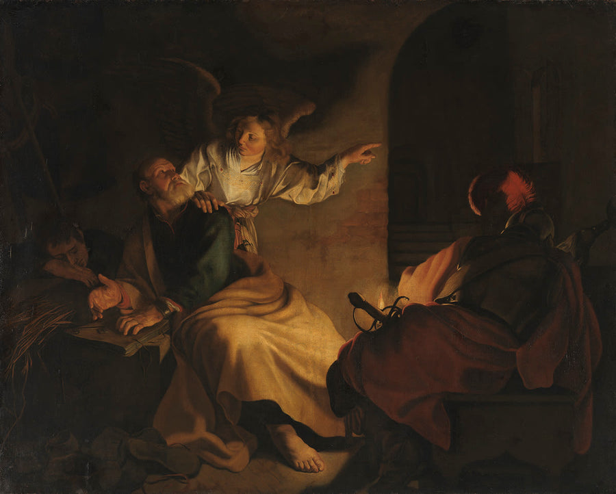 Die Befreiung Petri - Gerrit van Honthorst