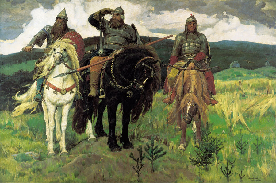 Les Trois Bogatyrs - Viktor Vasnetsov