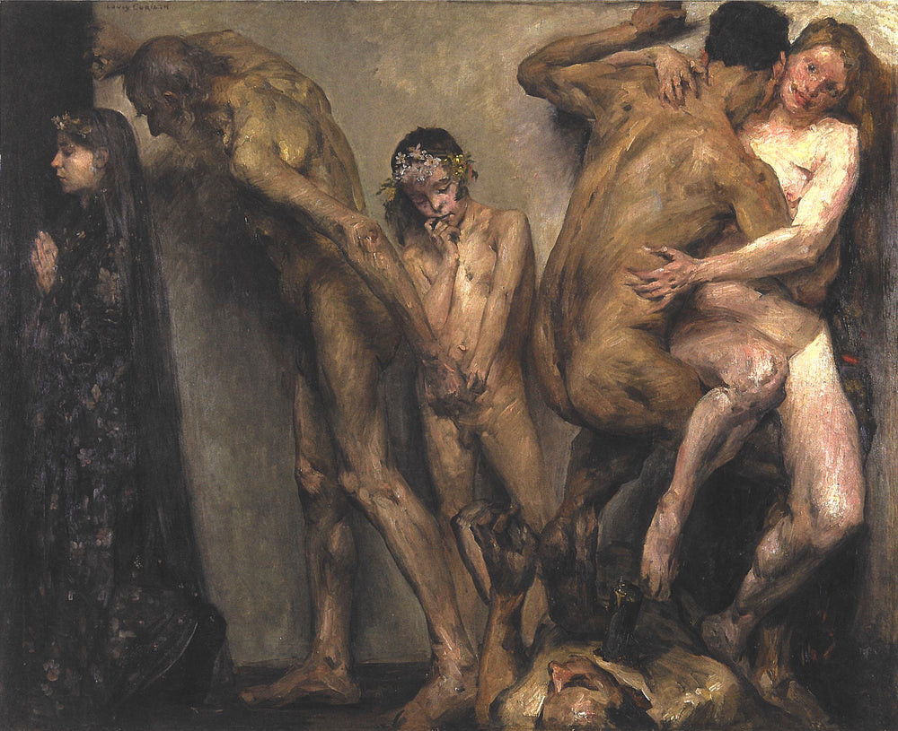 Die drei Lebensalter I - Lovis Corinth image 1 copie de tableau peinte à la main