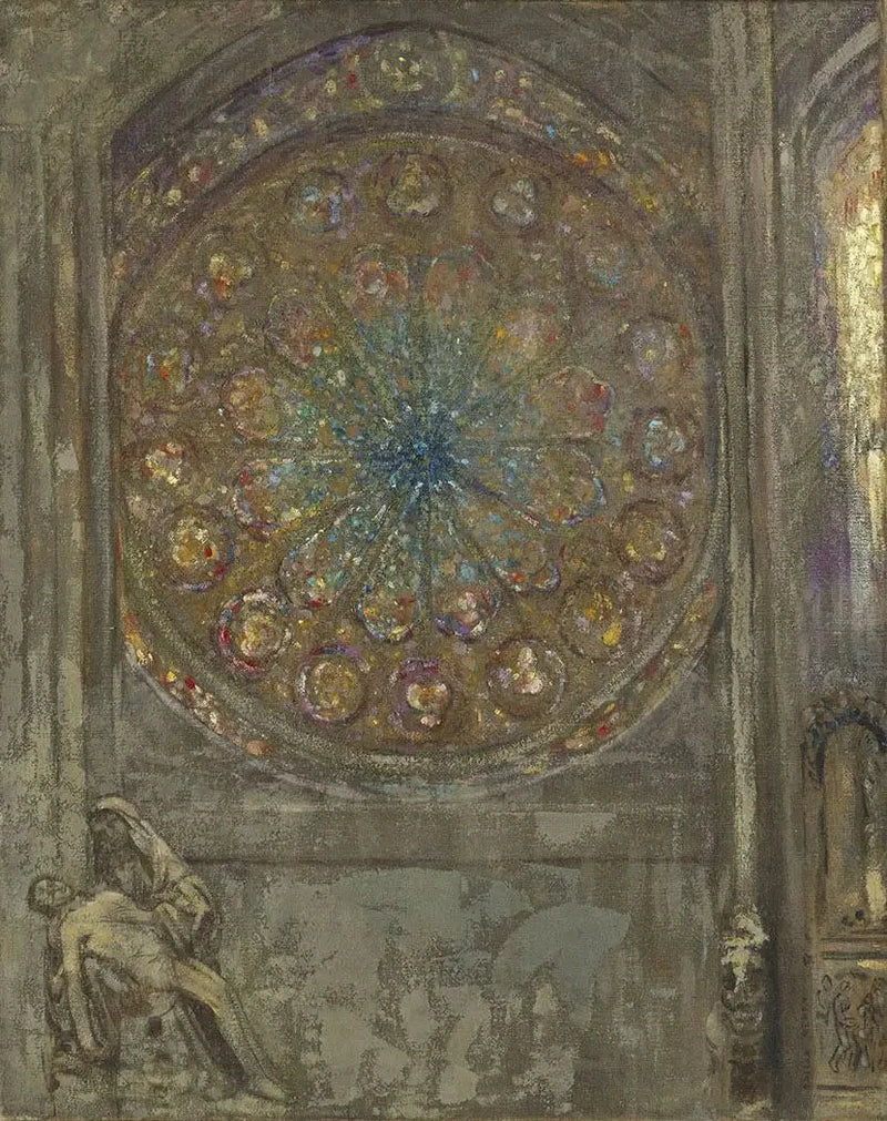 Die Kathedrale - Odilon Redon