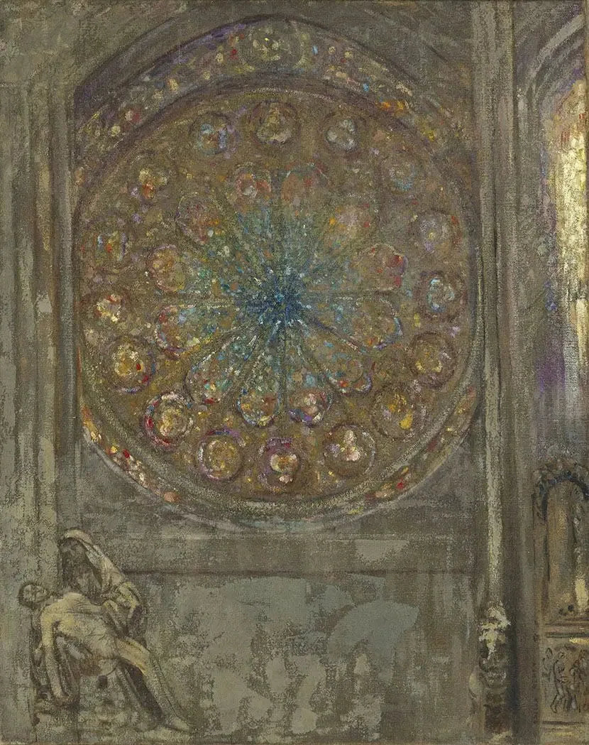 Die Kathedrale - Odilon Redon