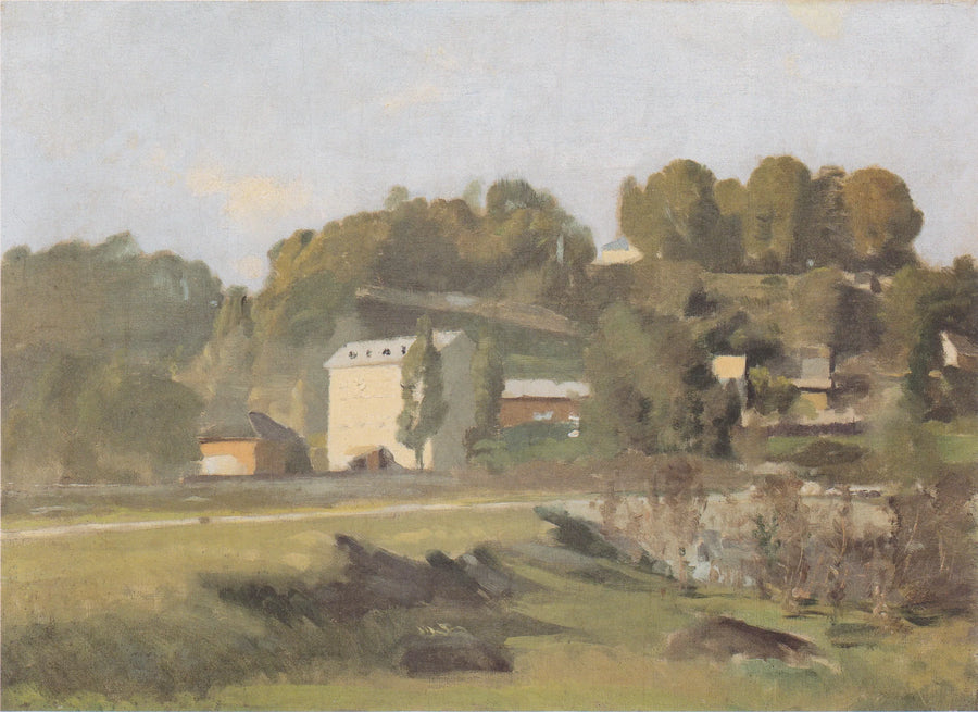 Die Mühle von Sousterre bei Genf - Ferdinand Hodler