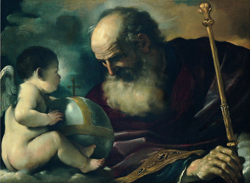 Dieu le Père et l'Ange - Guercino