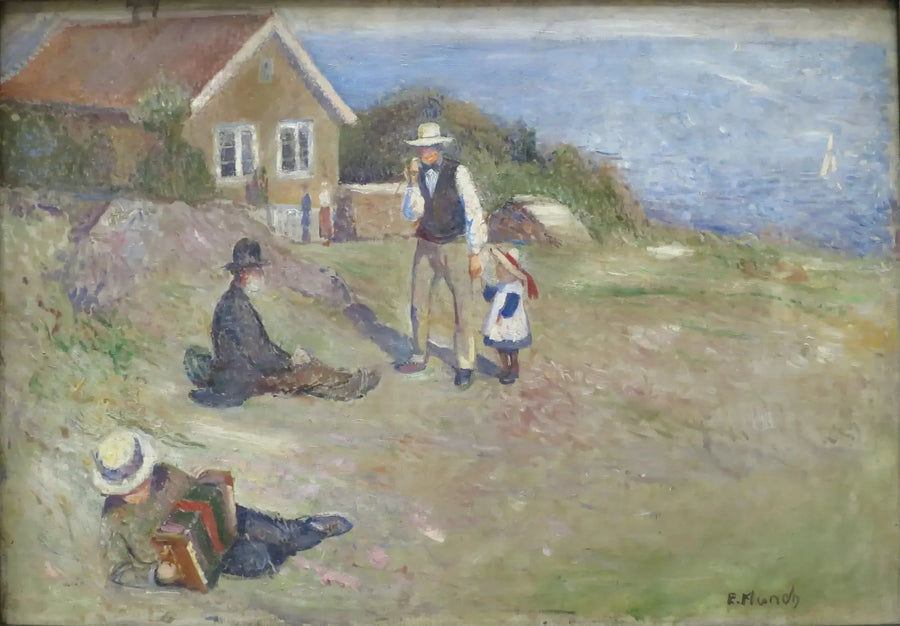 Dimanche à Åsgardstrand - Edvard Munch