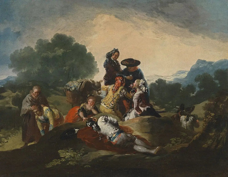 Dinde plumée - Francisco de Goya