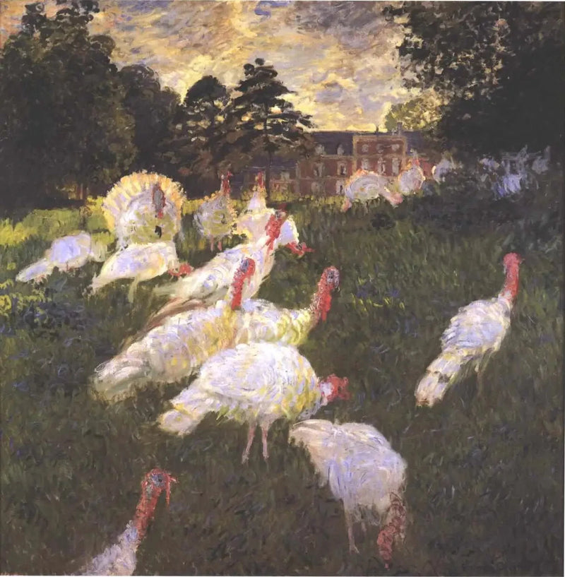 Les Dindons W416 – Claude Monet
