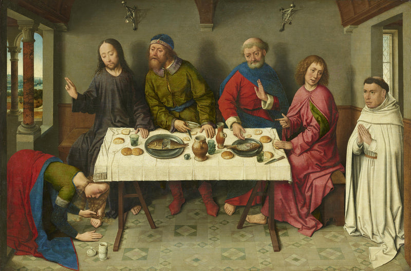 Dîner chez Simon le Pharisien - Dirk Bouts