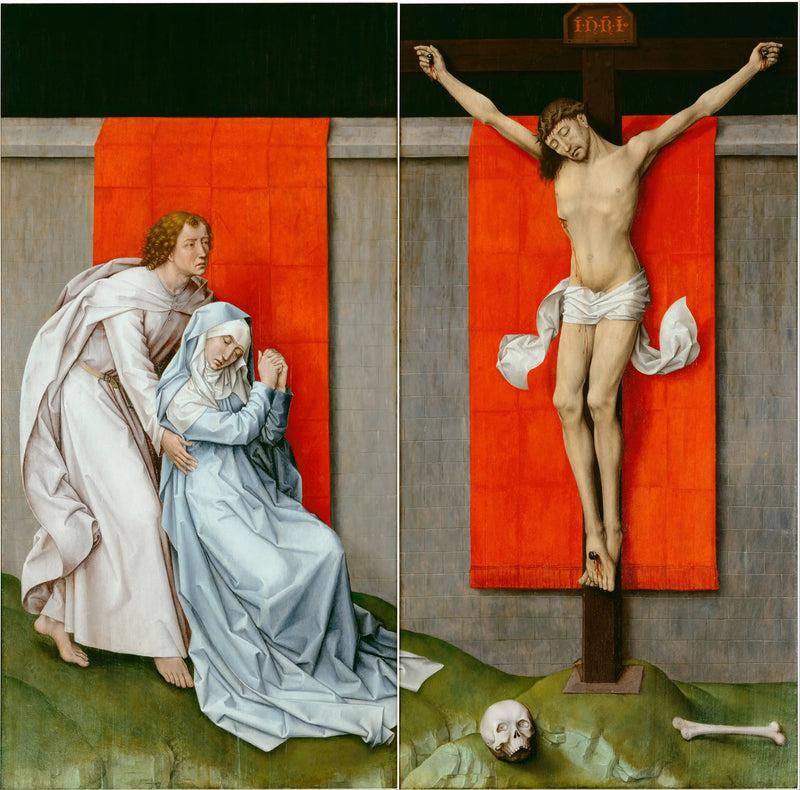 Diptyque du Christ en croix - Rogier van der Weyden