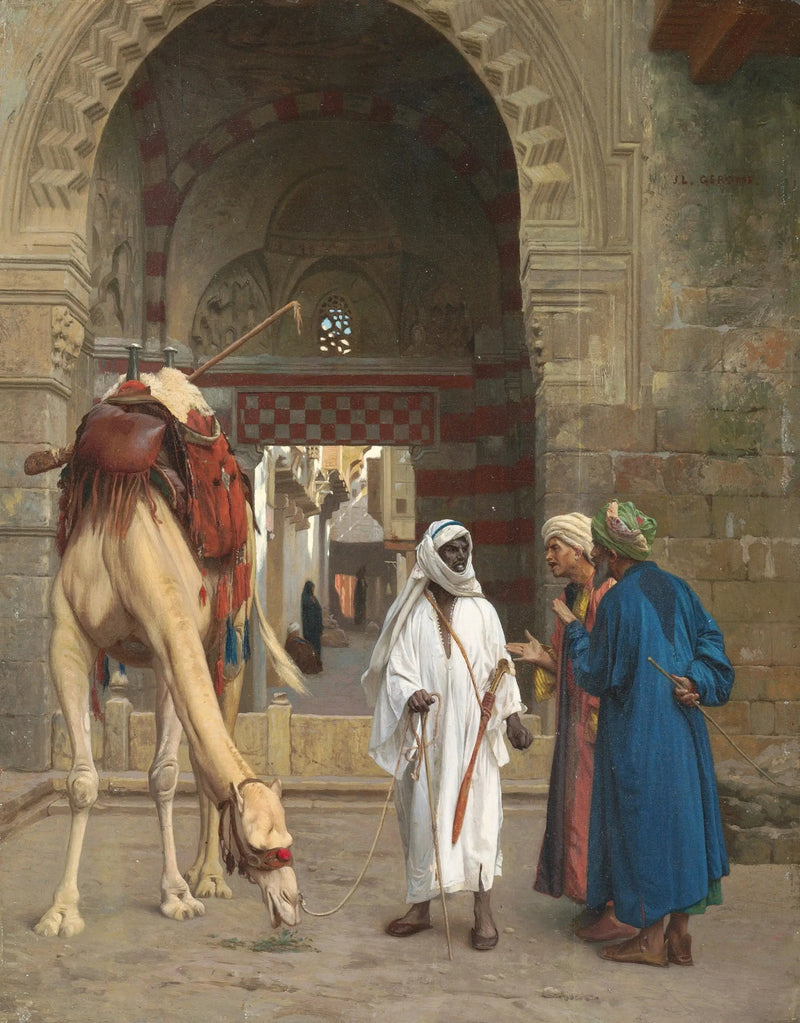 Dispute d'Arabes - Jean-Léon Gérôme