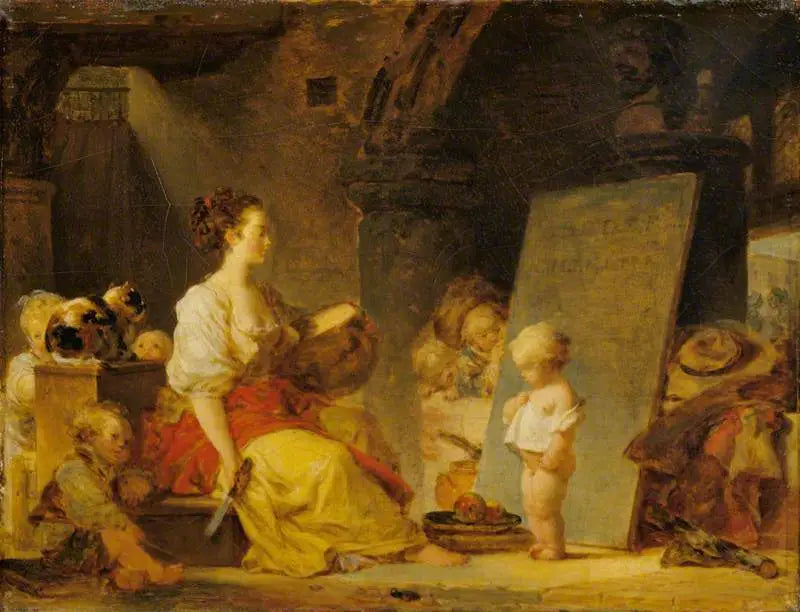 Dites donc s'il vous plaît - Jean-Honoré Fragonard