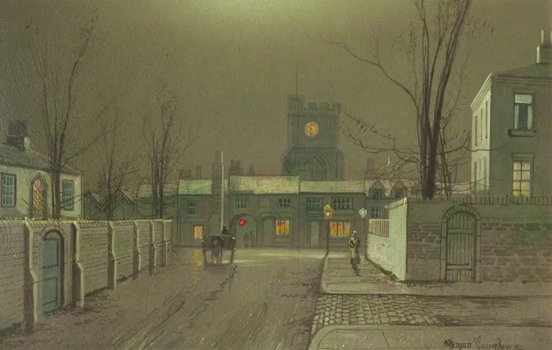 Docks de Liverpool (panneau 4 sur 5) - John Atkinson Grimshaw