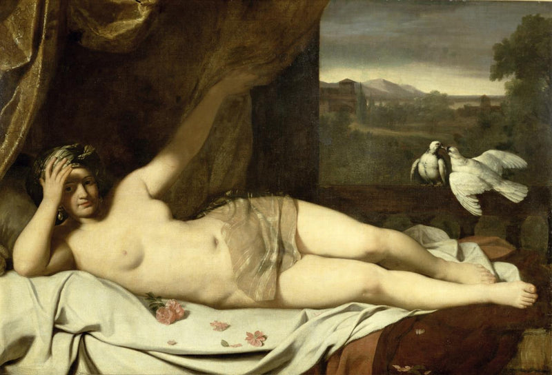 Vénus avec nymphes et amours - Domenichino