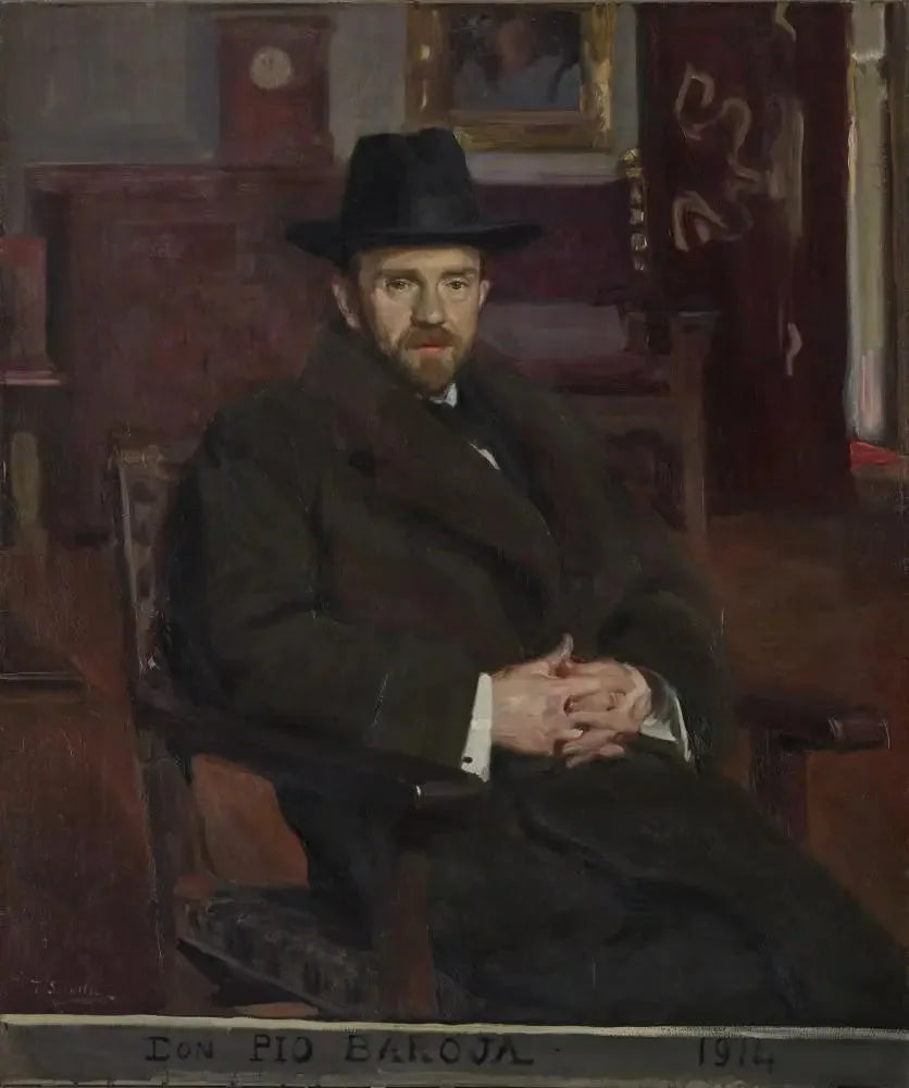 Don Pio Baroja et Nessi - Joaquín Sorolla