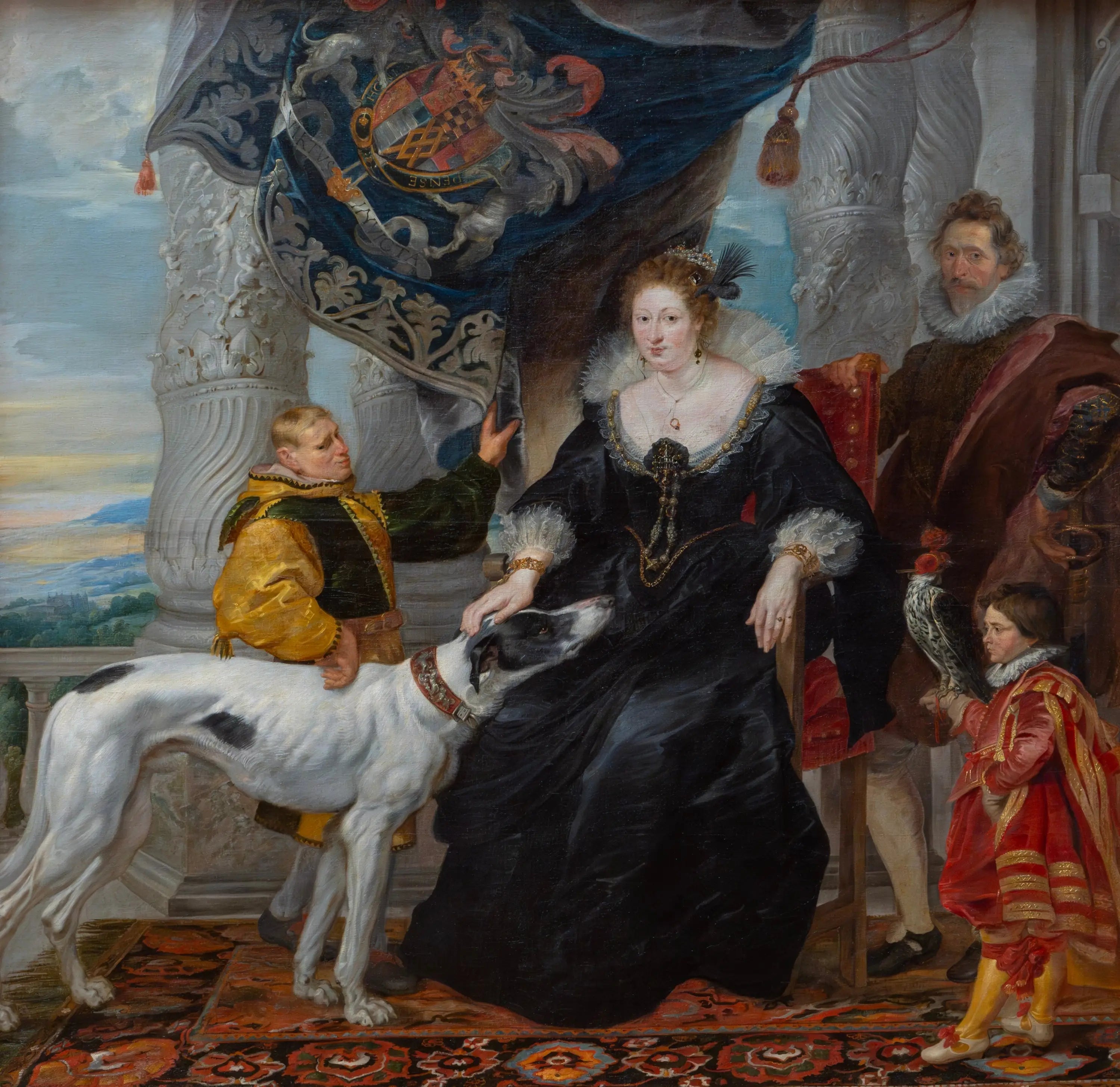 Double portrait d’Alethea Talbot (1585-1654) comtesse d’Arundel et de Sir Dudley Carleton (1573-1632)