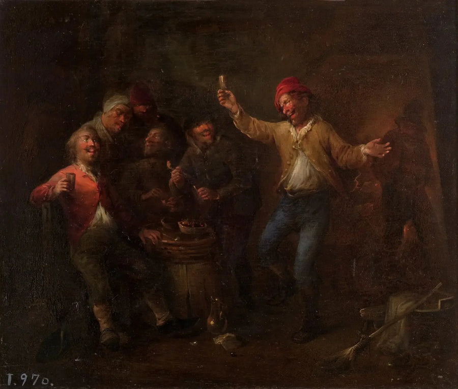 Drinkers - David Teniers le Jeune