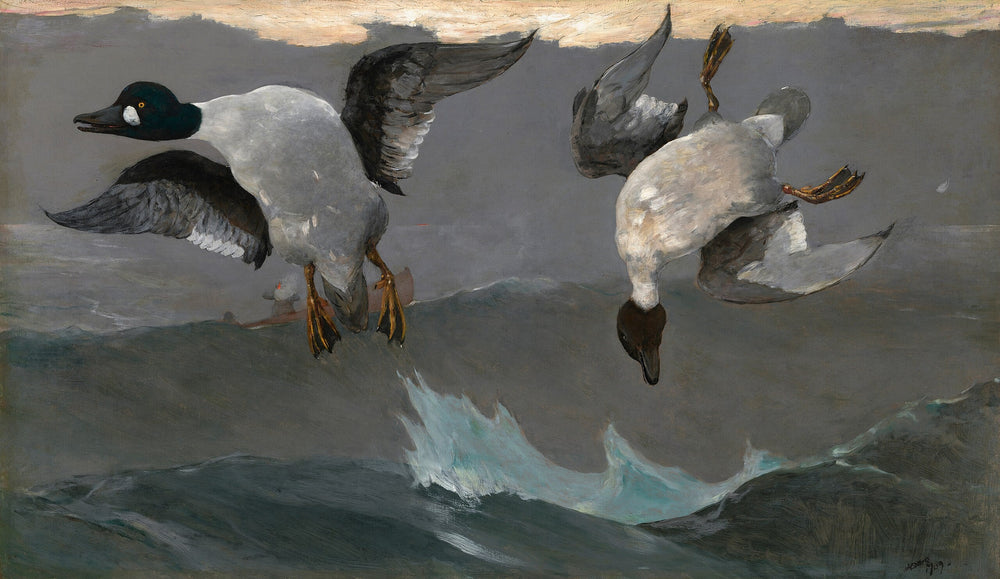 Droite et gauche - Winslow Homer