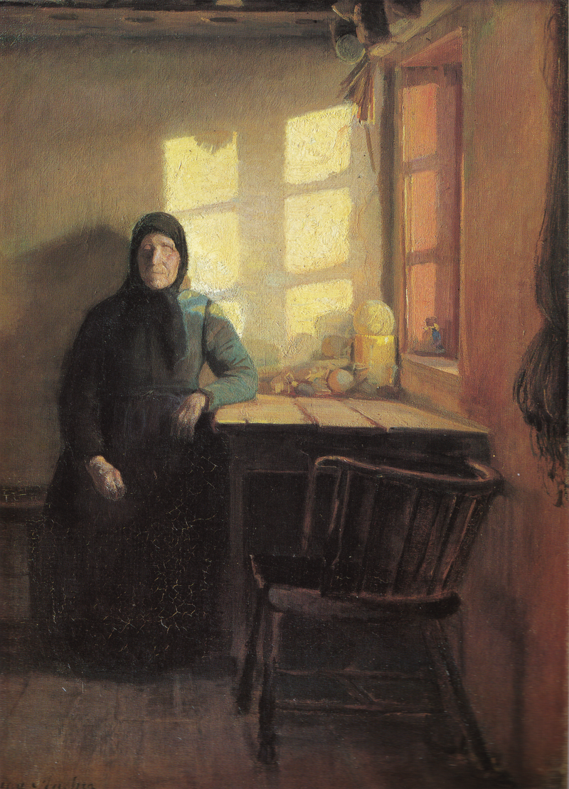 Du soleil dans la chambre de l'aveugle - Anna Ancher